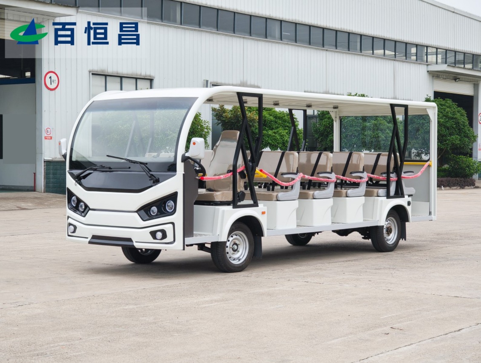 新款23座敞开观光车