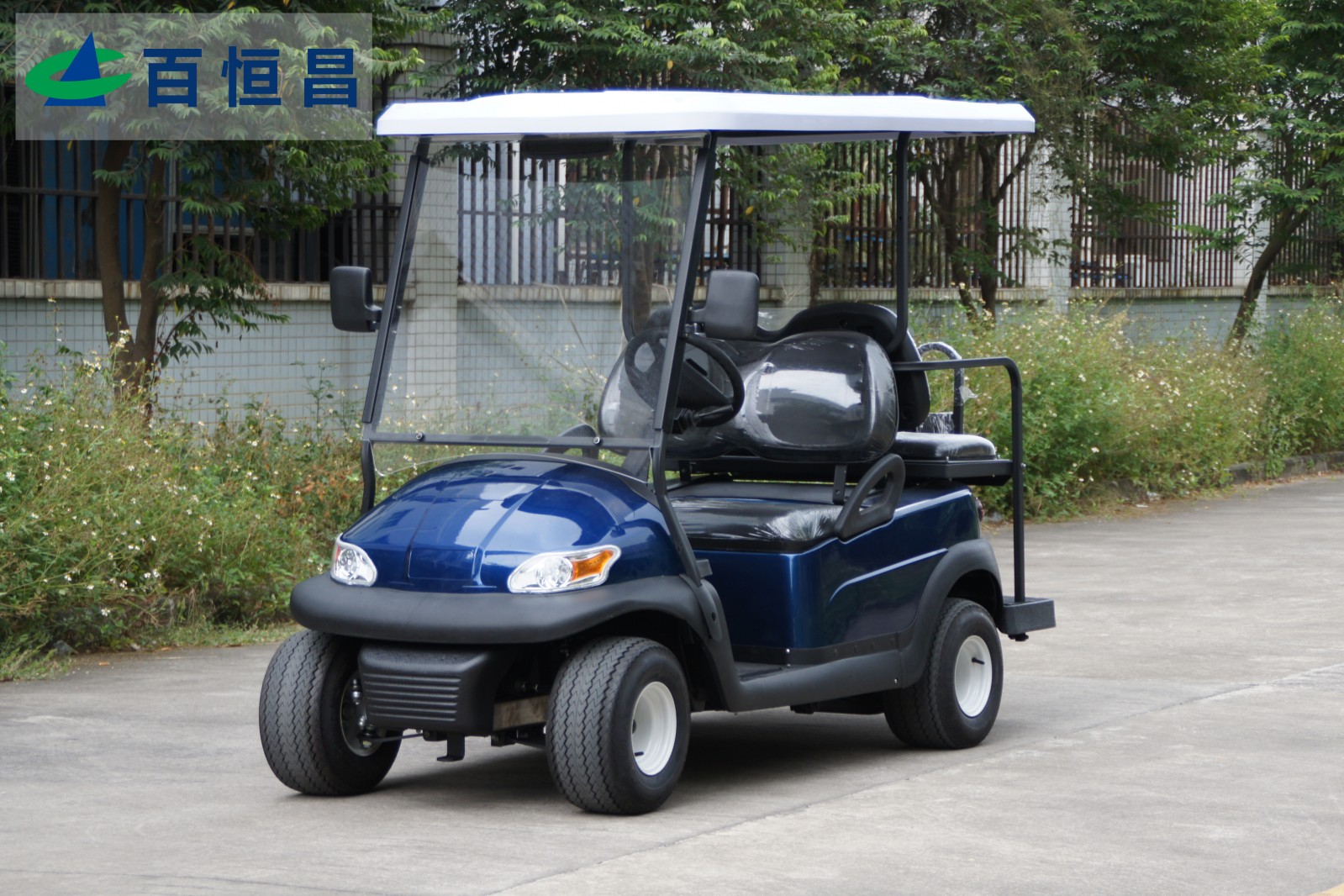 4座高尔夫球车 深蓝色