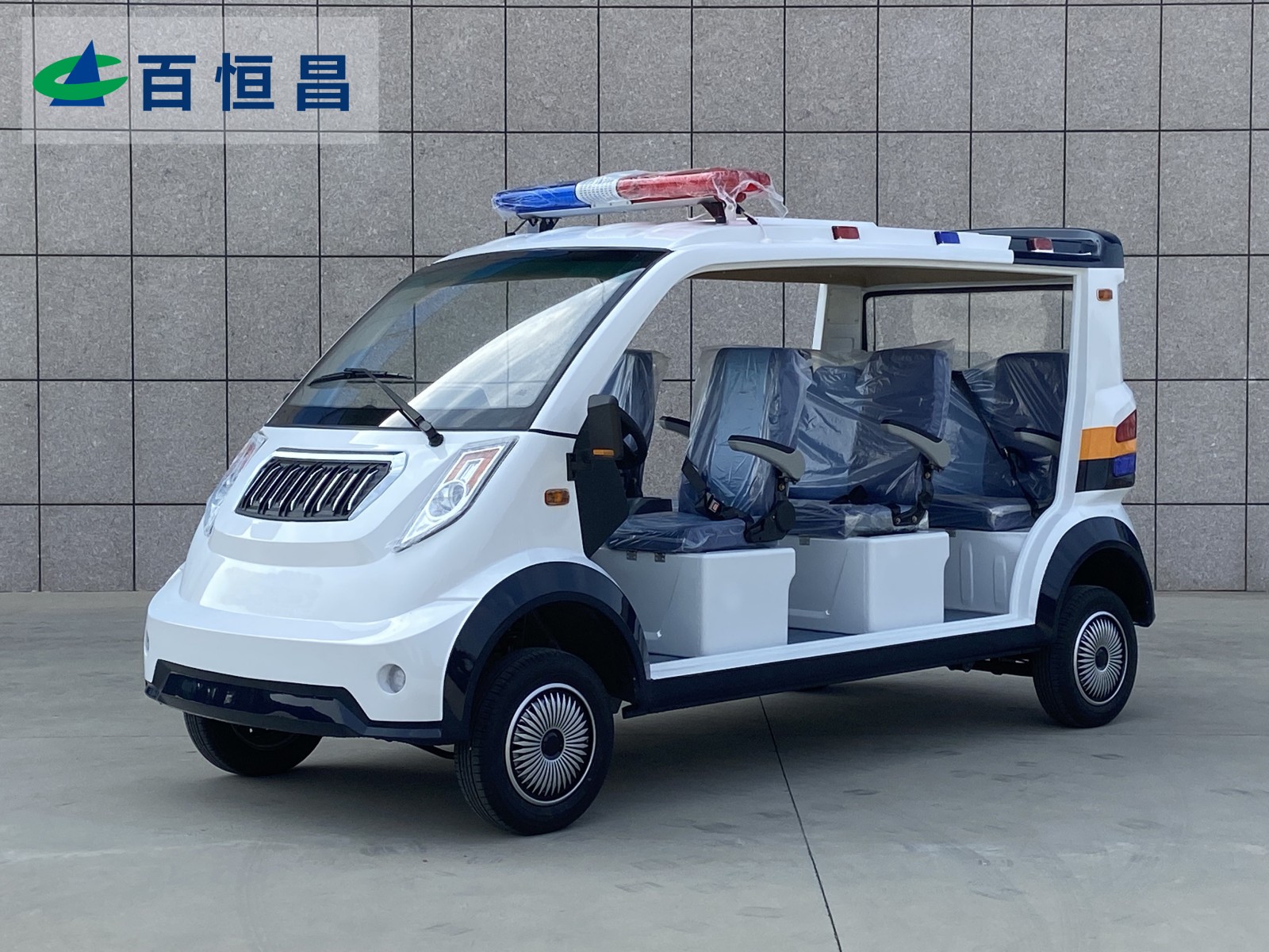 6座敞开电动巡逻车