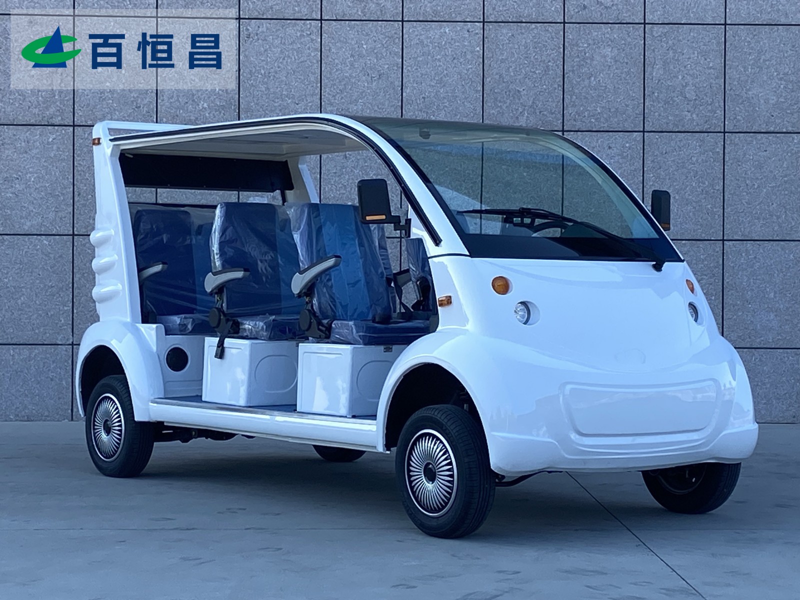 8座敞开电动巡逻车