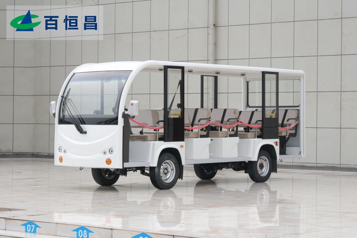 14座敞开观光车 白色